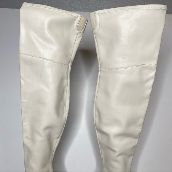 Marc Fisher Garalyn Pointy Toe White Boot 7M - Picture 10 of 16